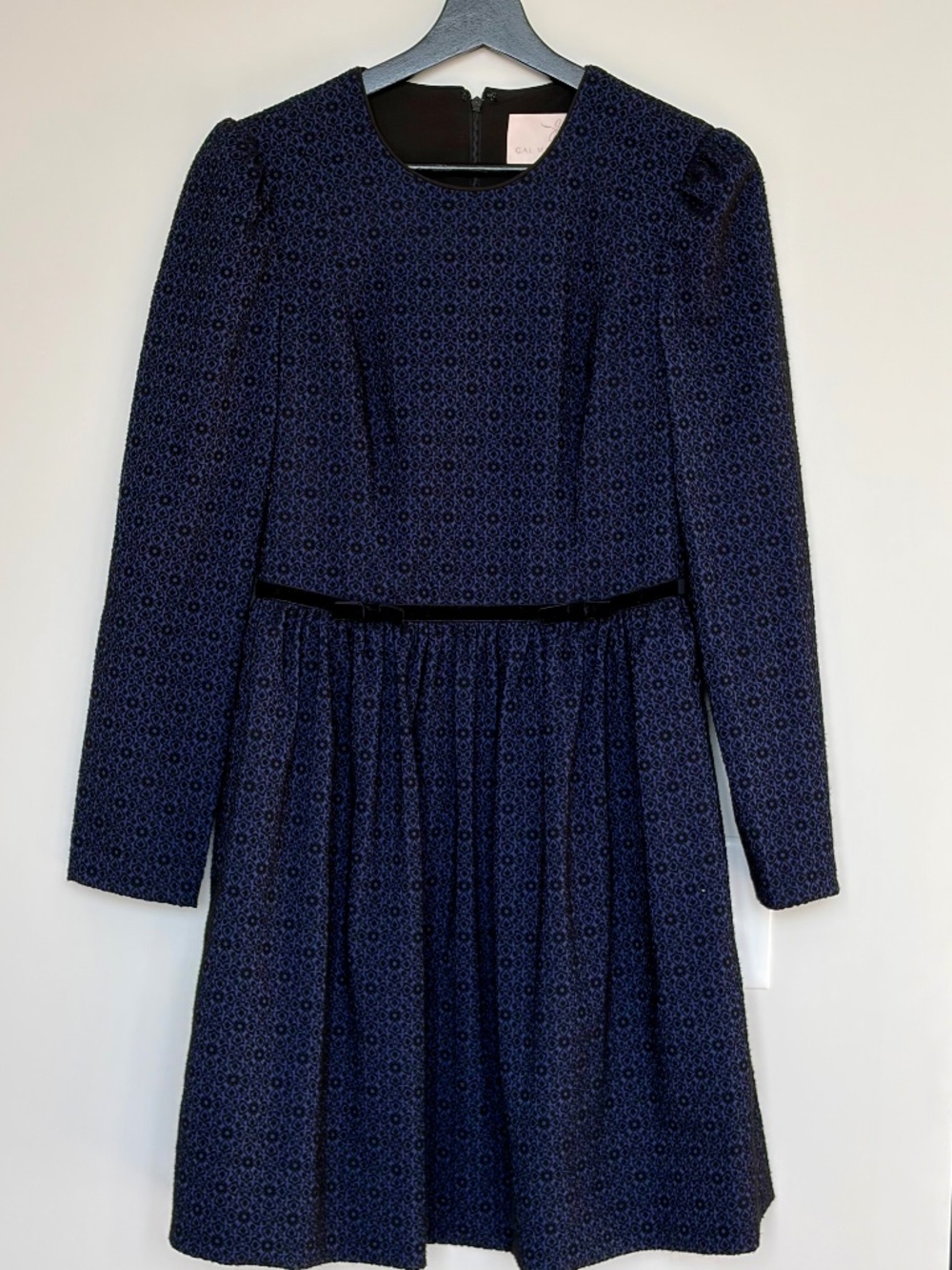 Gal Meets Glam Blue Baby Doll Formal Dress